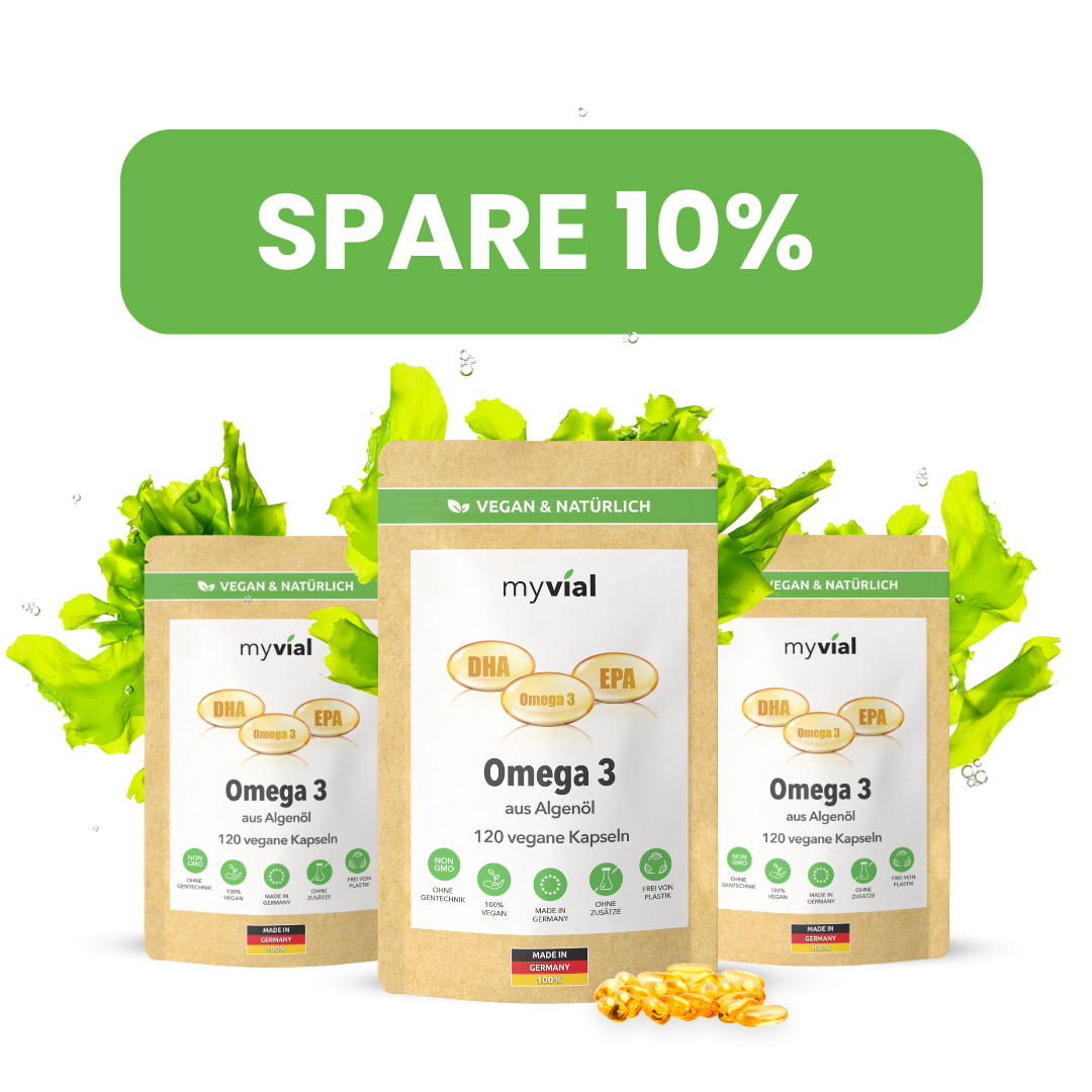 Omega 3 Capsules from Algae Oil - Vegan