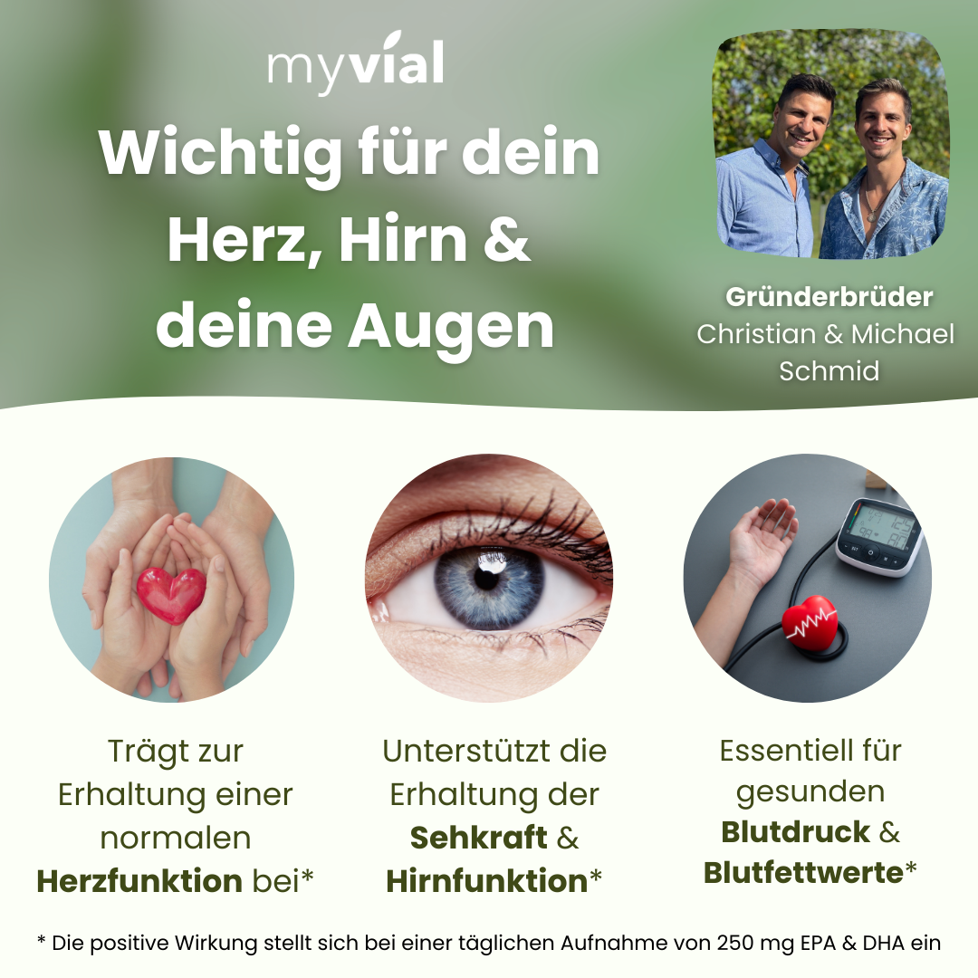 Omega 3 Capsules from Algae Oil - Vegan