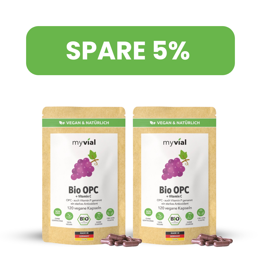 Bio OPC Capsules – With Grape Seed, Aronia Powder & Vitamin C