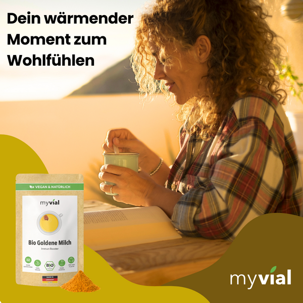 {"loading" => "lazy", "alt" => "Bio Goldene Milch Latte mit 10 ayurvedischen Superfoods"}