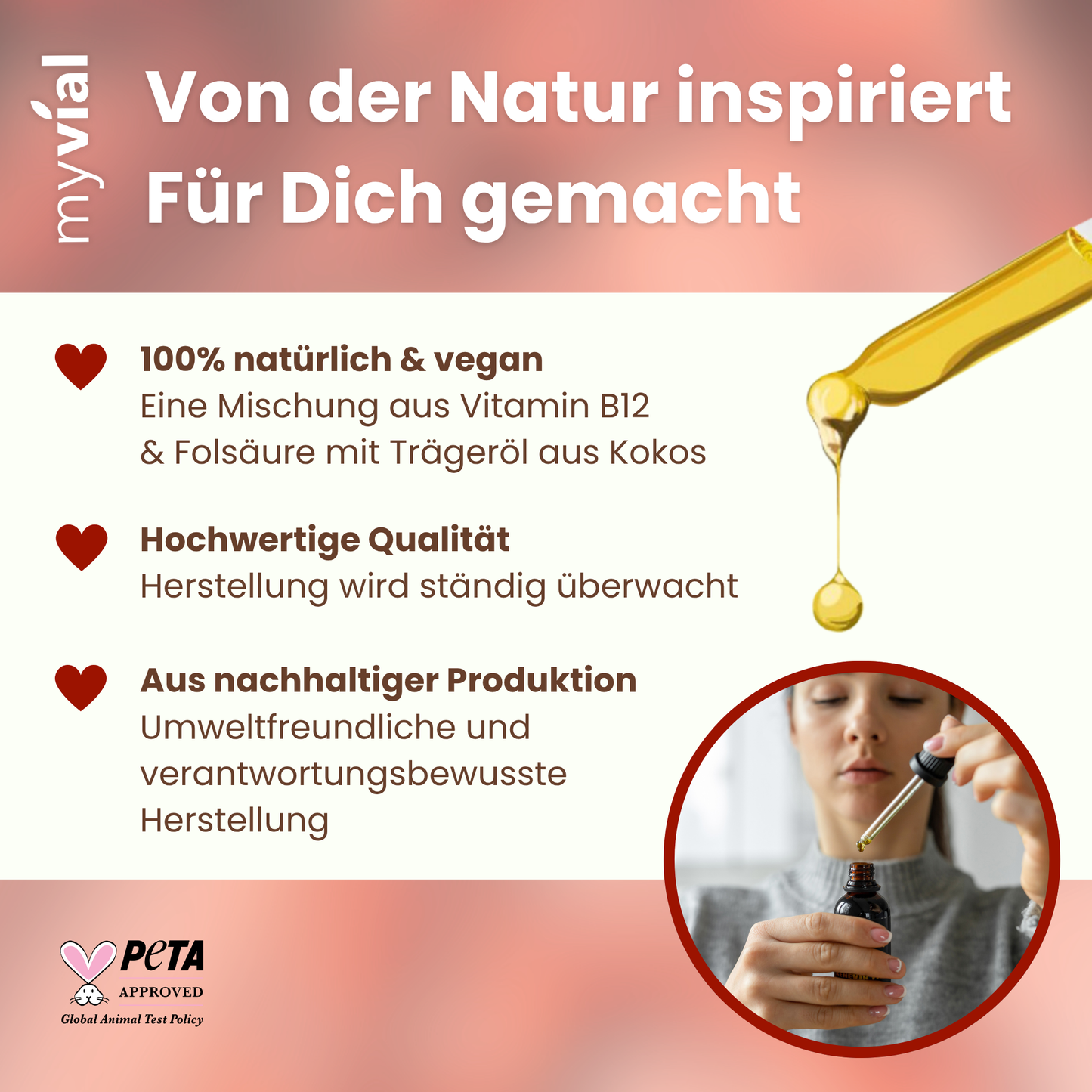 Vitamin B12 Tropfen + Folsäure