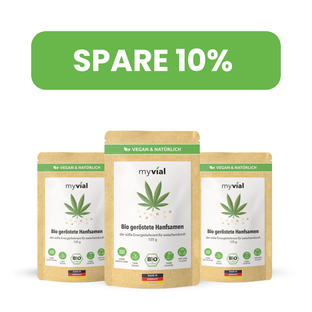 Organic roasted sweet hemp seeds