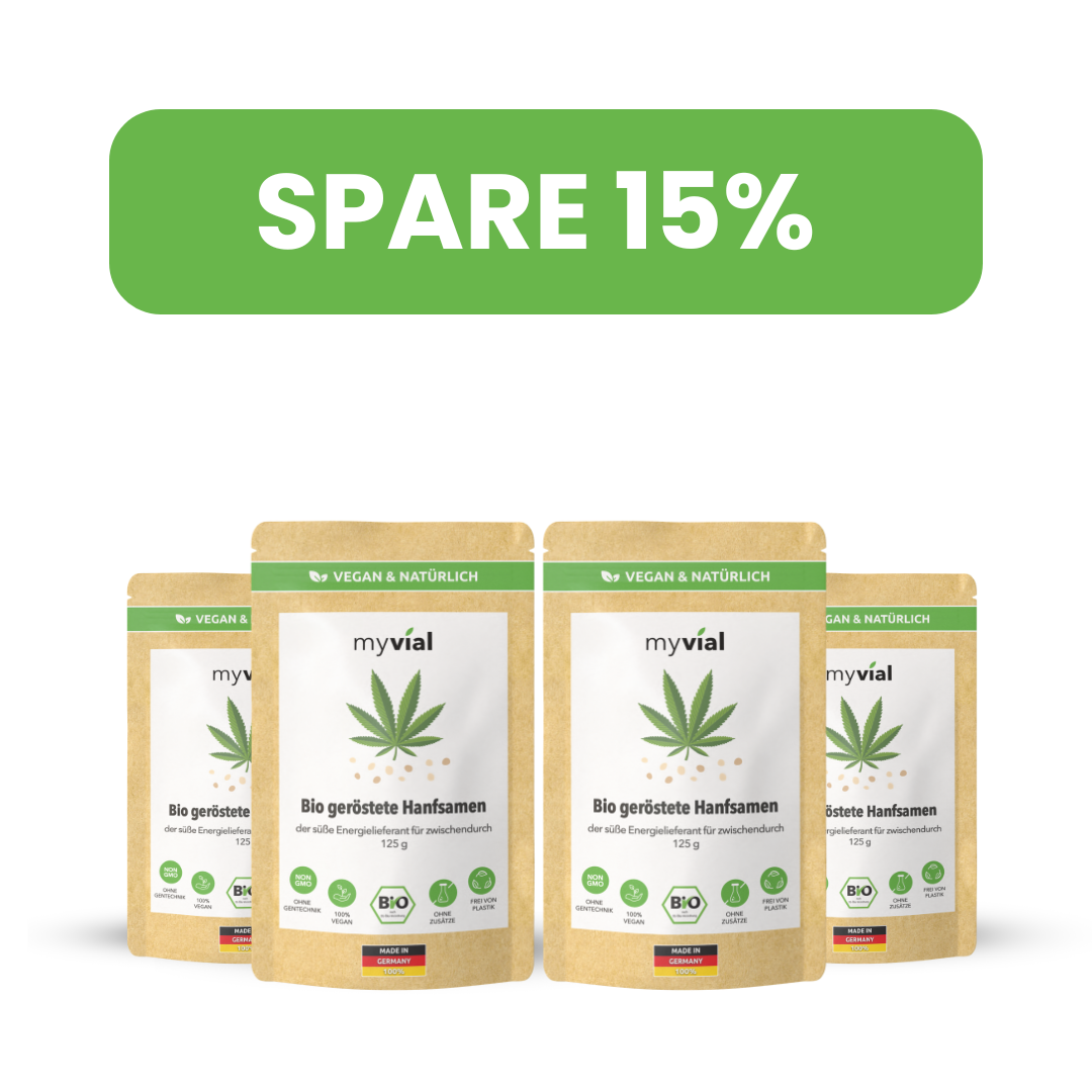 Organic roasted sweet hemp seeds