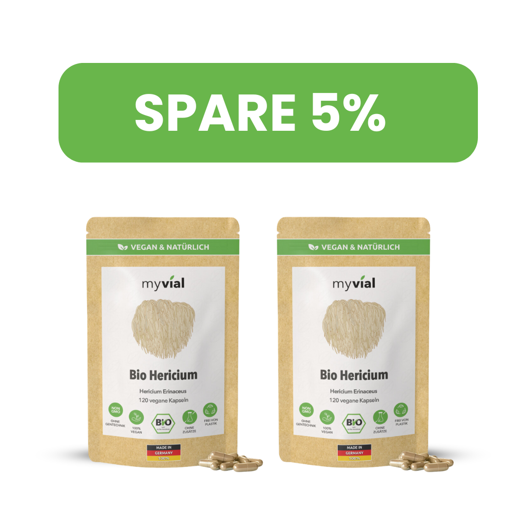 Organic Hericium Capsules Lion’s Mane