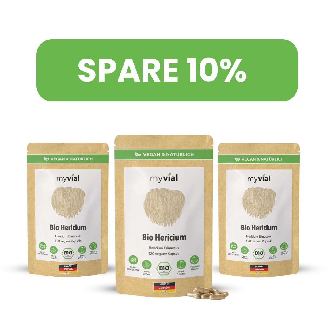 Organic Hericium Capsules Lion’s Mane