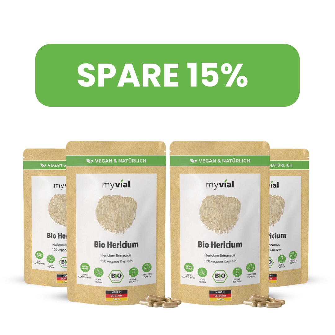 Organic Hericium Capsules Lion’s Mane