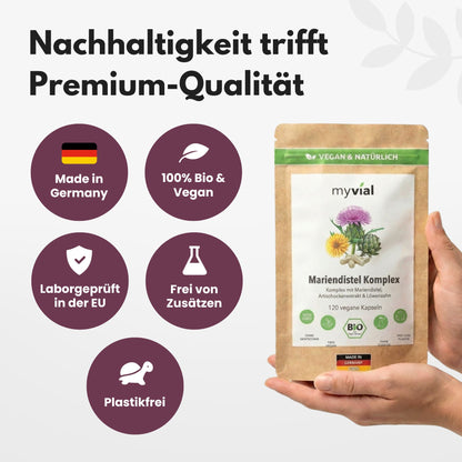 Organic Milk Thistle Liver Complex Capsules