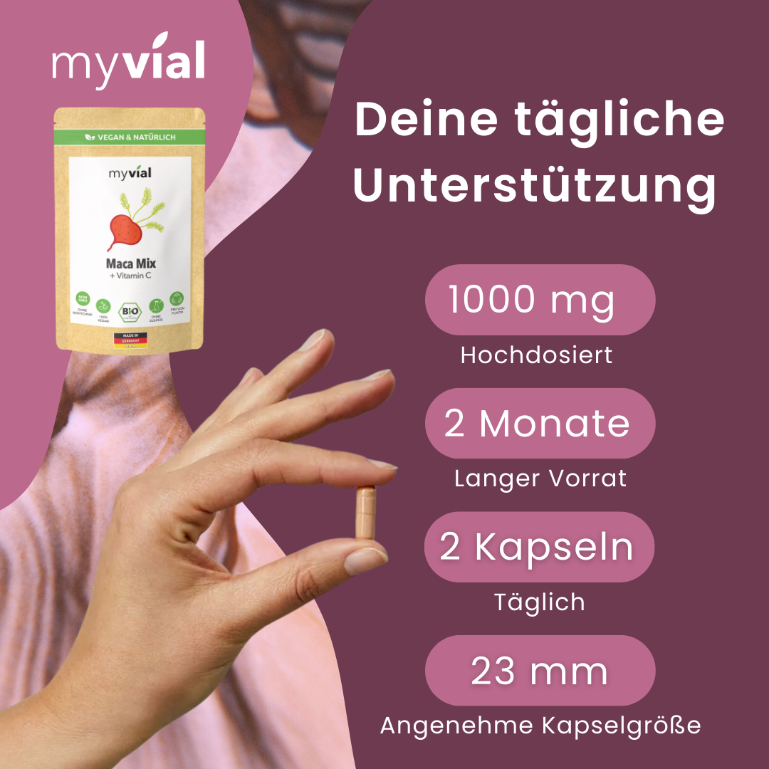 Organic Maca Mix Capsules