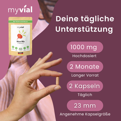 Organic Maca Mix Capsules