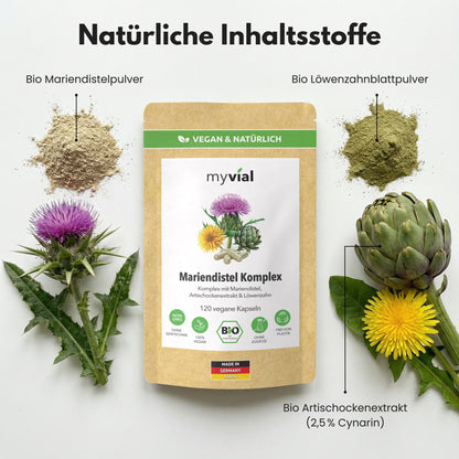 Organic Milk Thistle Liver Complex Capsules