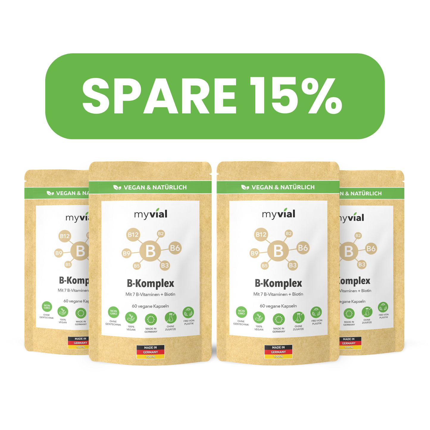 Vitamin B Komplex Kapseln