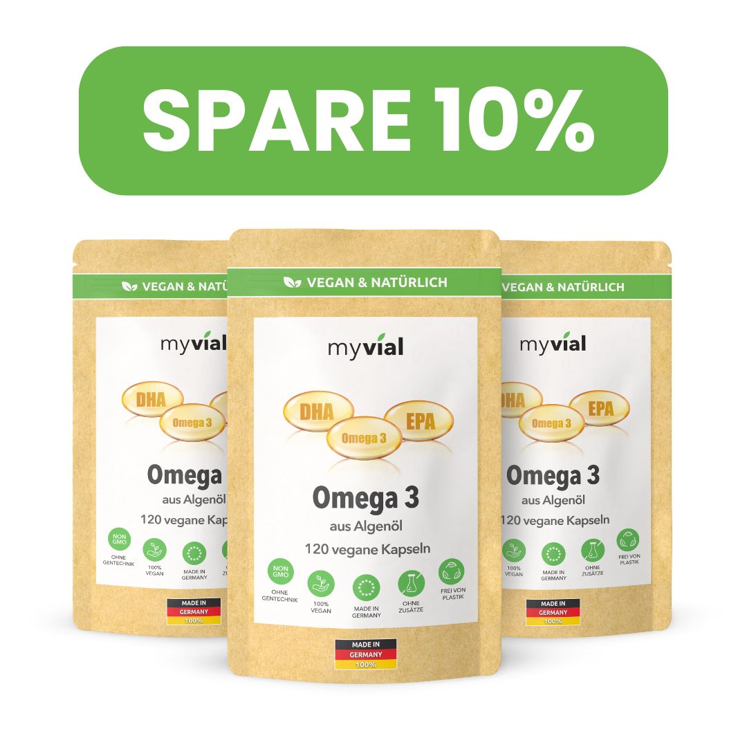 Omega 3 Capsules from Algae Oil - Vegan