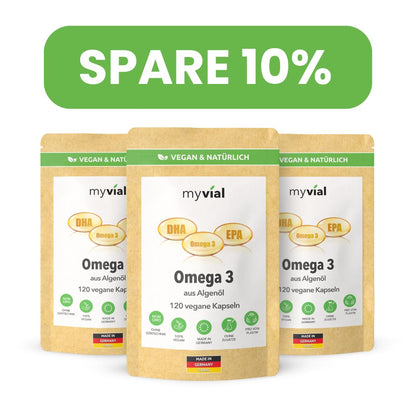 Omega 3 Capsules from Algae Oil - Vegan