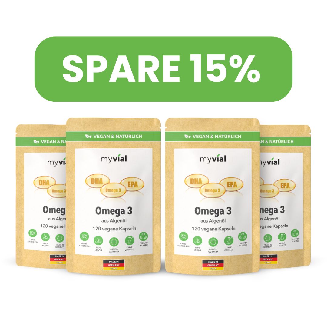 Omega 3 Capsules from Algae Oil - Vegan