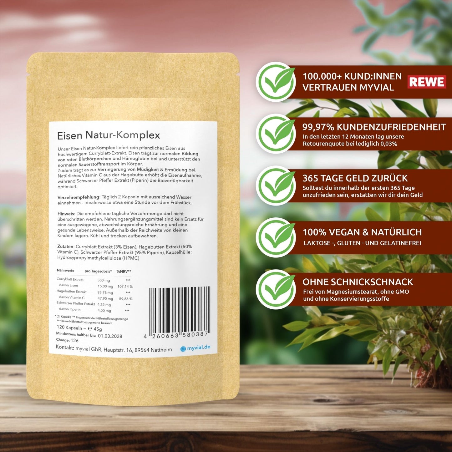 Iron + Vitamin C Tablets