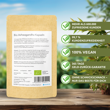 Organic Ashwagandha Capsules