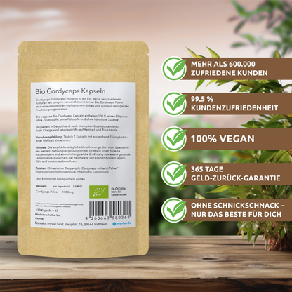 Bio Cordyceps Kapseln