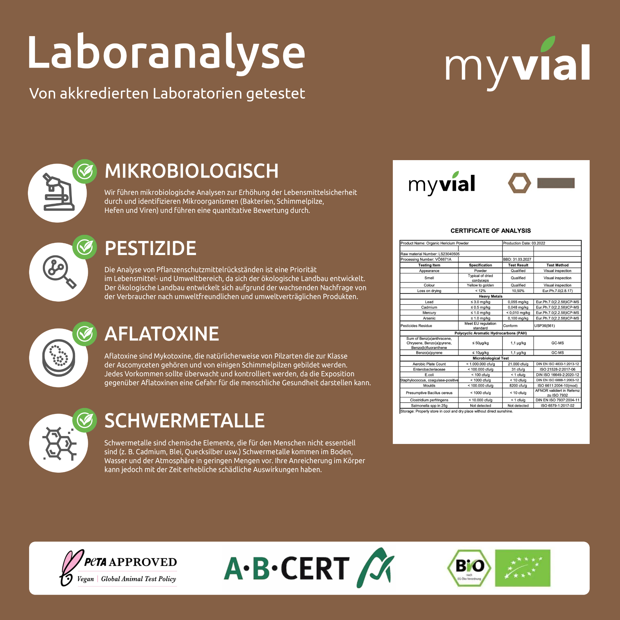 Organic Hericium Capsules Lion’s Mane